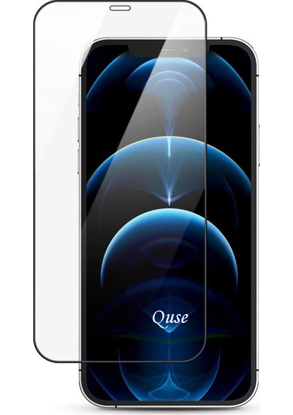 Apple iPhone 12 Pro Max (6.7'') Tam Kaplayan 5d Ekran Koruyucu Cam