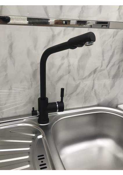 3 Yollu Mutfak Eviyebataryası (Arıtmalı Eviye Bataryası