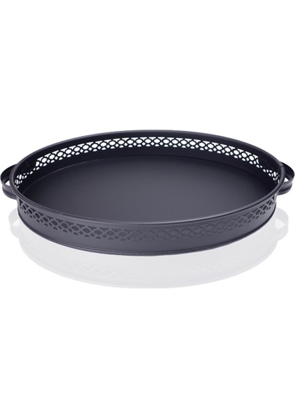 Metal Ferforje Tepsi 37 cm