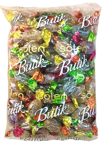 Butik Jelly Elma-Çilek-Portakal-Limon Karışık Paket 1 kg