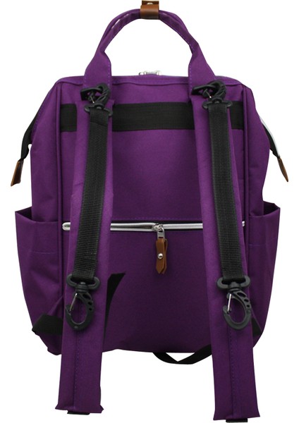 Roma Baby Bag Anne Bebek Bakım Sırt Çantası -Mor indirimleri