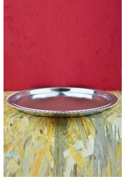 Dövme Bakır Tepsi 34CM