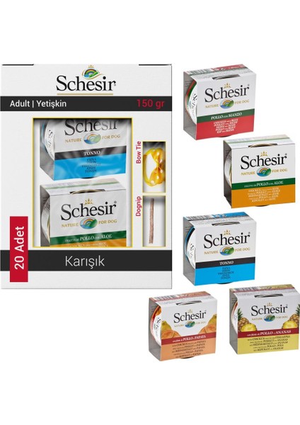 Karışık Köpek Konservesi 20X150 gr