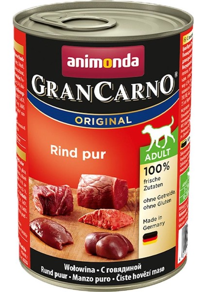 Grancarno Sığır Etli Köpek Konservesi 400 gr