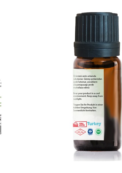 Hint Yağı - Ricinus Communis - ( Kabarık Ve Kıvırcık Saçlar İçin ) Saç Besleyici Bakım Yağı 10 Ml