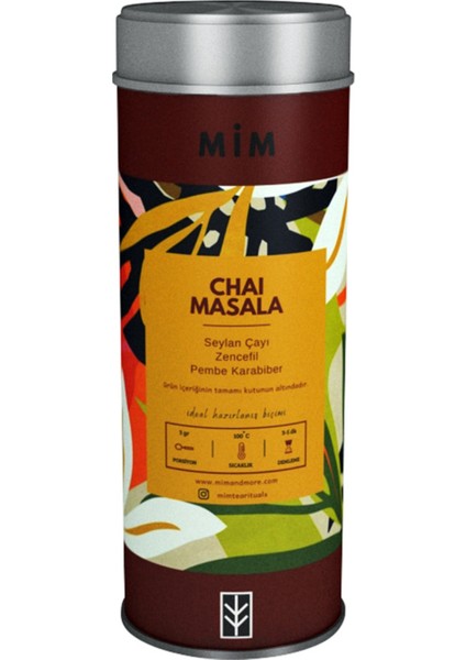 Chai Masala Tea - Baharatlı Seylan Çayı 50 GR