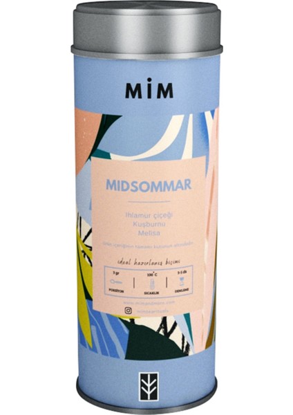 Midsommar Tea - Ihlamurlu Bahar Çayı 50 GR