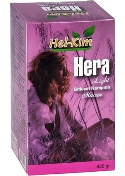 Hera Light Bitkisel Karışımlı Macun 820 gr
