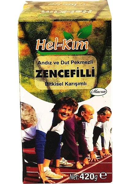 Andız ve Dut Pekmezli Zencefilli Bitkisel Karışımlı Macun 420 gr