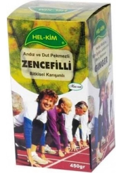 Andız ve Dut Pekmezli Zencefilli Bitkisel Karışımlı Macun 420 gr