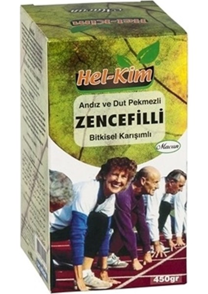 Andız ve Dut Pekmezli Zencefilli Bitkisel Karışımlı Macun 420 gr
