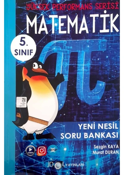 İdol Yayınları 5.Sınıf Yüksek Performans Matematik Soru Bankası