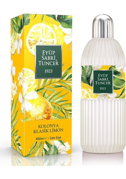 Limon Kolonyası 400 ml Cam Şişe