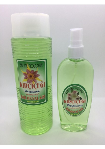 Zeytin Çiçeği Kolonyası 400 ml Pet Şişe + 160CC Spreyli Pet Şişe