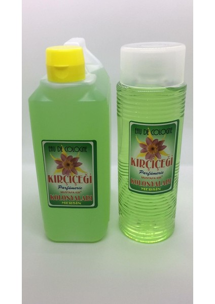 Zeytin Çiçeği Kolonyası 400 ml Pet Şişe + 1litre Bidon 2'li Set