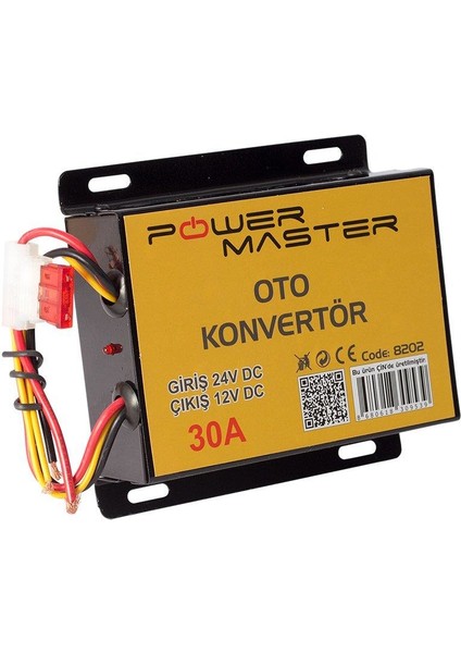 24-12 Volt 30 Amper Oto Konvertör