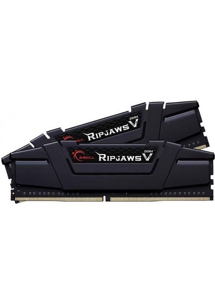 RipjawsV 64GB (2X32) DDR4 3200Mhz CL16 Siyah 1.35V Ram (F4-3200C16D-64GVK)