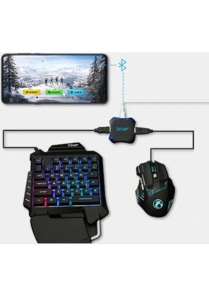 Pubg Oyun Konsolu Klavye Mouse Seti 3in1 fiyatları