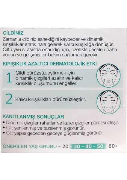 Lift+ Botology Gece Kremi 50 ml (%92 Doğal Kaynaklı) 2'li