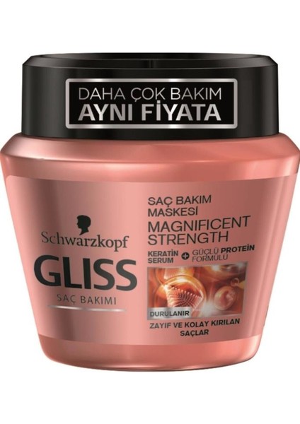 Saç Bakım Maskesi 300 ml+Gliss Şampuan 360 ml 2'li Set fiyatları