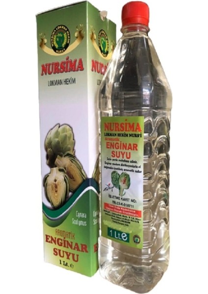 Aromatik Enginar Suyu 1 Lt