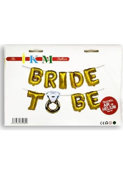 Brıde To Be Gold Folyo Balon