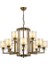 AV-60190-12E Eskitme Kaplama Modern Avize E27 Metal Cam 105cm 1