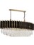 AV-60225-E110X35 Eskitme Kaplama Modern Avize E27 Metal Kristal 110x35cm 1