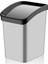 Kolay Kapaklı Metalize Çöp Kovası 3.3 lt 1