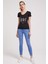 Love Kadın V Yaka T-Shirt 1