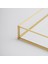 Nişan Tepsisi Sunum Kahve Söz Dekoratif Gold Pirinç Brass 30X20X6CM 3