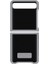 Galaxy Z Flip Deri Kılıf - Gümüş Gri - EF-VF700LSEGWW 3