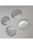 Jant Göbeği Arma Audi Alüminyum 60 mm 4'lü Set Silver 1