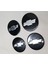 Jant Göbeği Arma Chevrolet Alüminyum 60 mm 4'lü Set Siyah 2