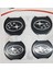 Jant Göbeği Arma Subaru Alüminyum 60 mm 4'lü Set Siyah 1