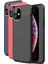 Apple iPhone 11 Pro Max Deri Görünümlü Lux Niss Silikon Kılıf 3