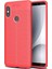 Xiaomi Mi A2 Deri Görünümlü Lux Niss Silikon Kılıf 1