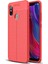 Xiaomi Redmi Note 6 Pro Deri Görünümlü Lux Niss Silikon Kılıf 1