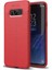 Samsung Galaxy S8+ Plus Deri Görünümlü Lux Niss Silikon Kılıf 1