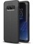 Samsung Galaxy S8+ Plus Deri Görünümlü Lux Niss Silikon Kılıf 1