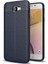 Samsung Galaxy J7 Prime Deri Görünümlü Lux Niss Silikon Kılıf 1