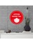 Maske Tak Sticker Afiş Duvar İçin 25 x 25 cm 3'lü SYL16 3