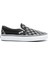Classic Slip-On Checkerboard Siyah Unisex Sneaker 1