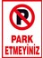 Park Etmeyiniz 25x35 cm 1