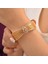 Ayyıldız Kuyumculuk Kadın Dorika Dantel Altın Kelepçe Bileklik 1