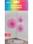 3 Lü Yelpaze Süs Pembe 1