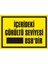 İçerideki Gürültü Seviyesi DSB' dir Galvaniz Uyarı Levhası 17,5 x 25 cm 1