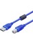 HN4247 Kablo Prınter To USB 1.5mt USB 2.0 Transparent Kablo 1