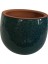 Armenbotanik Özel Yapım Lacivert Damla Renk El Yapımı Toprak Saksı - 15*15 cm 3