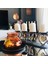 3 Renkli Dekoratif Cam Tealight Fener Mumluk 15X13CM 5